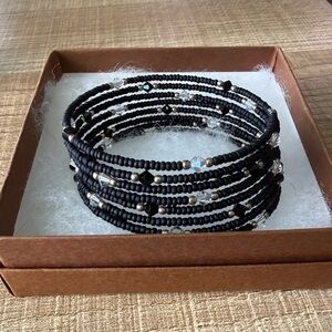 Silpada Black Wrap Bracelet
